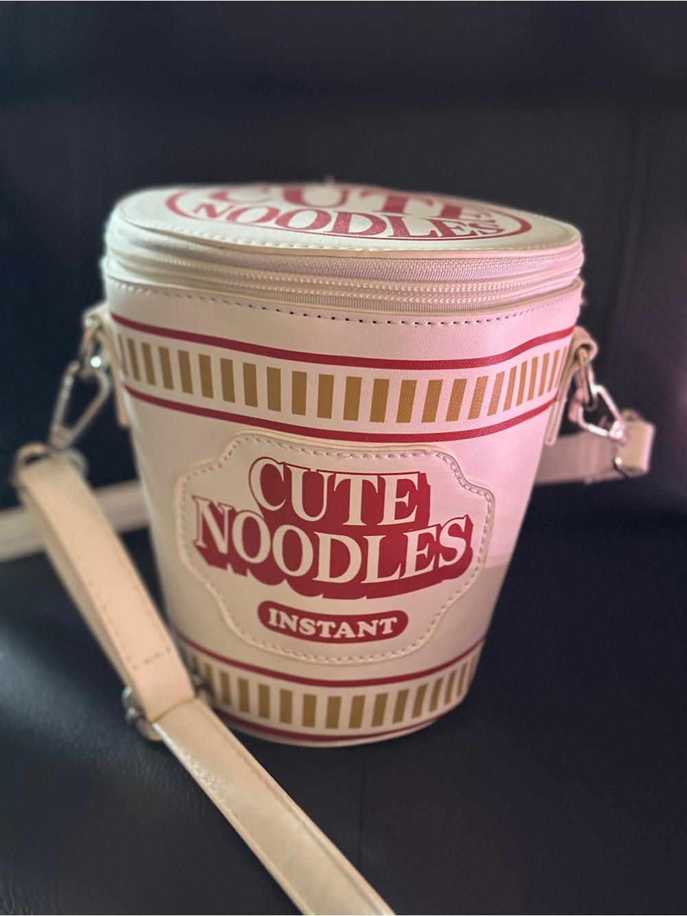Cute noodles instant Crossbody Bag